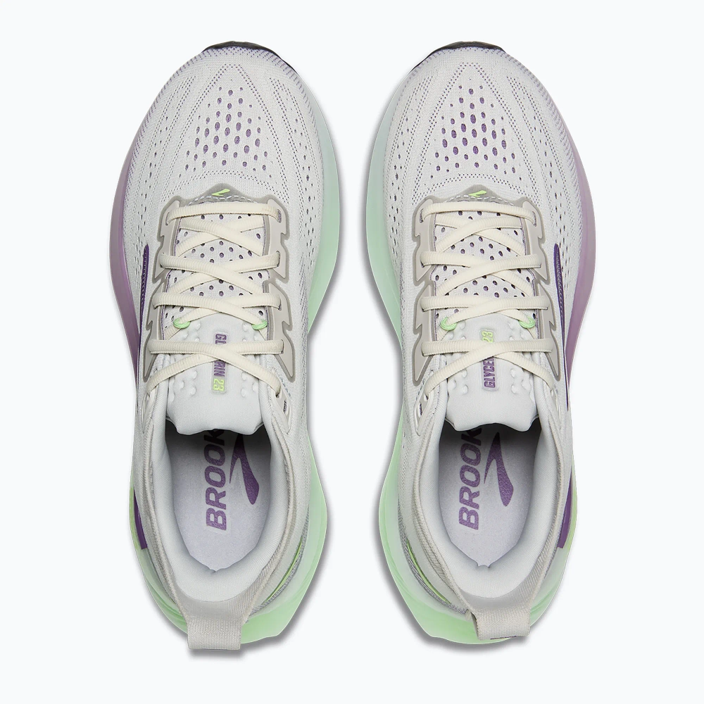 Женские Кроссовки для бега Brooks Glycerin 23 antarctica/grape/green gecko
