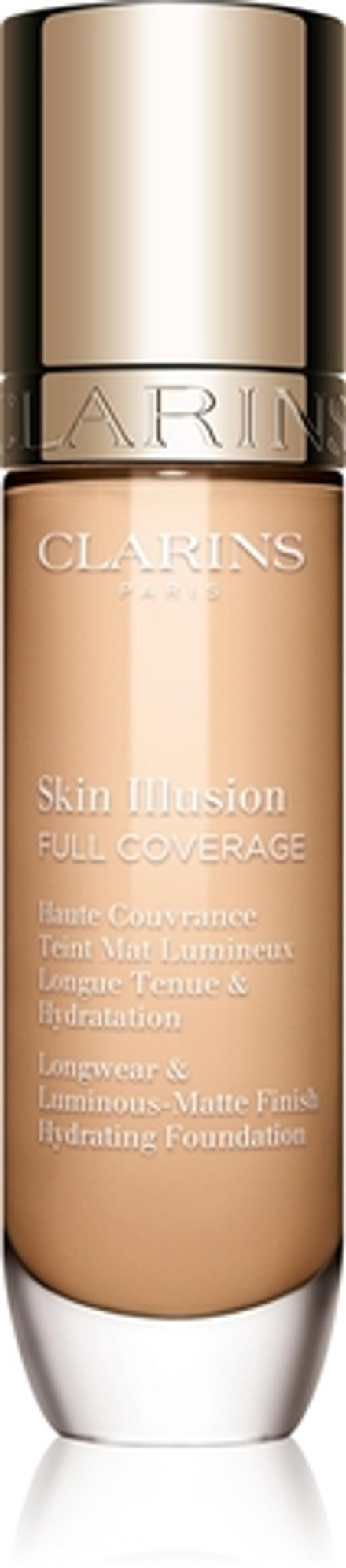 Clarins Skin Illusion Hydrating Foundation - Тональная основа с высокой степенью покрытия оттенок 105N, 30 ml