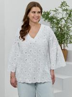 Блузка Милица-2 Виотекс БЕЛЫЙ -6