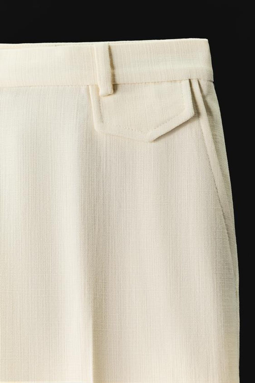 ZW COLLECTION Брюки с низкой талией и расклешенными брючинами - ZARA