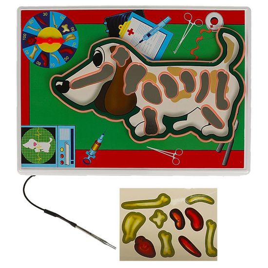Настольная игра юный ветеринар, бат.кор.30*26*4,3см Умные игры