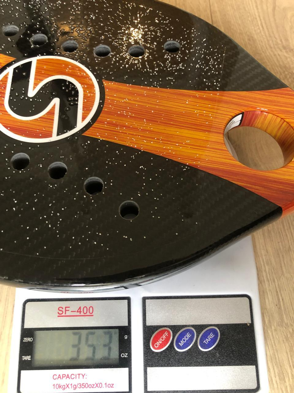 Ракетка Woody Carbon Sexy BT с нанесением