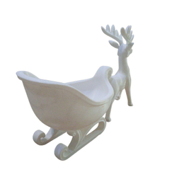 Декор "Олень с санями"