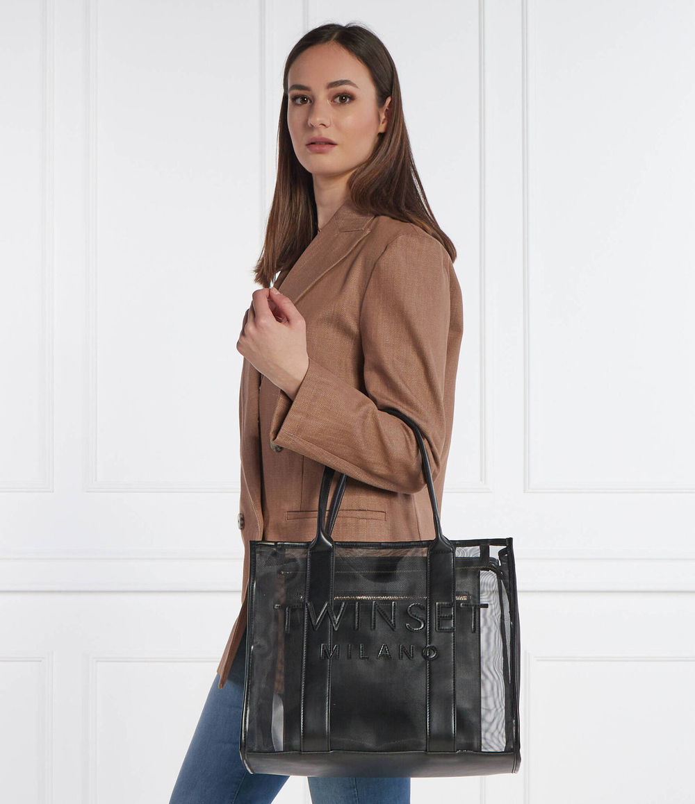 Сумка-шопер TWINSET - черный(241TD8130)