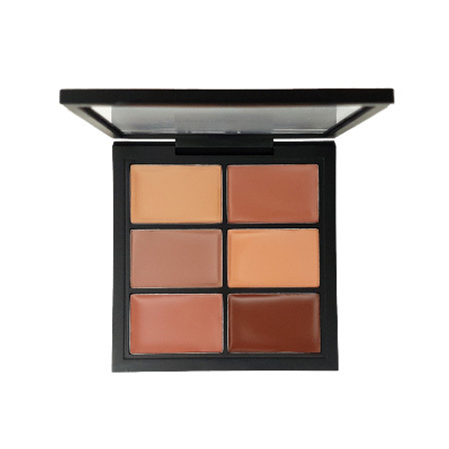 Палетка помад для губ 6 оттенков Makeover Paris Pro Lip Palette The Nudes