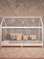 Кровать домик односпальная 90х190 Cozy, белая