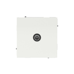 Розетка TV оконечная, KANT, белая магнолия