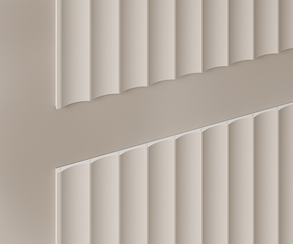 Cosca Decor. Рейка RX006, 62х12x2800мм, Экополимер