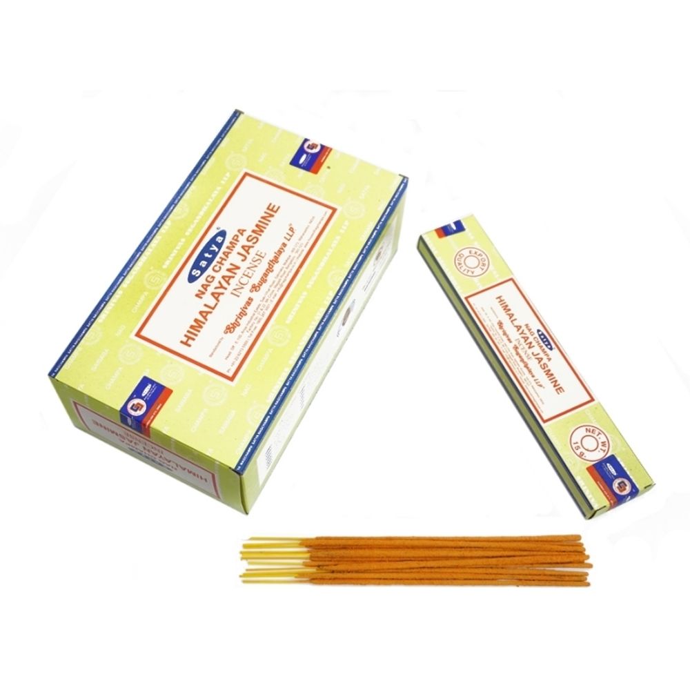 Satya Nag Champa Himalayan Jasmine Благовоние-масала Гималайский Жасмин 15 г