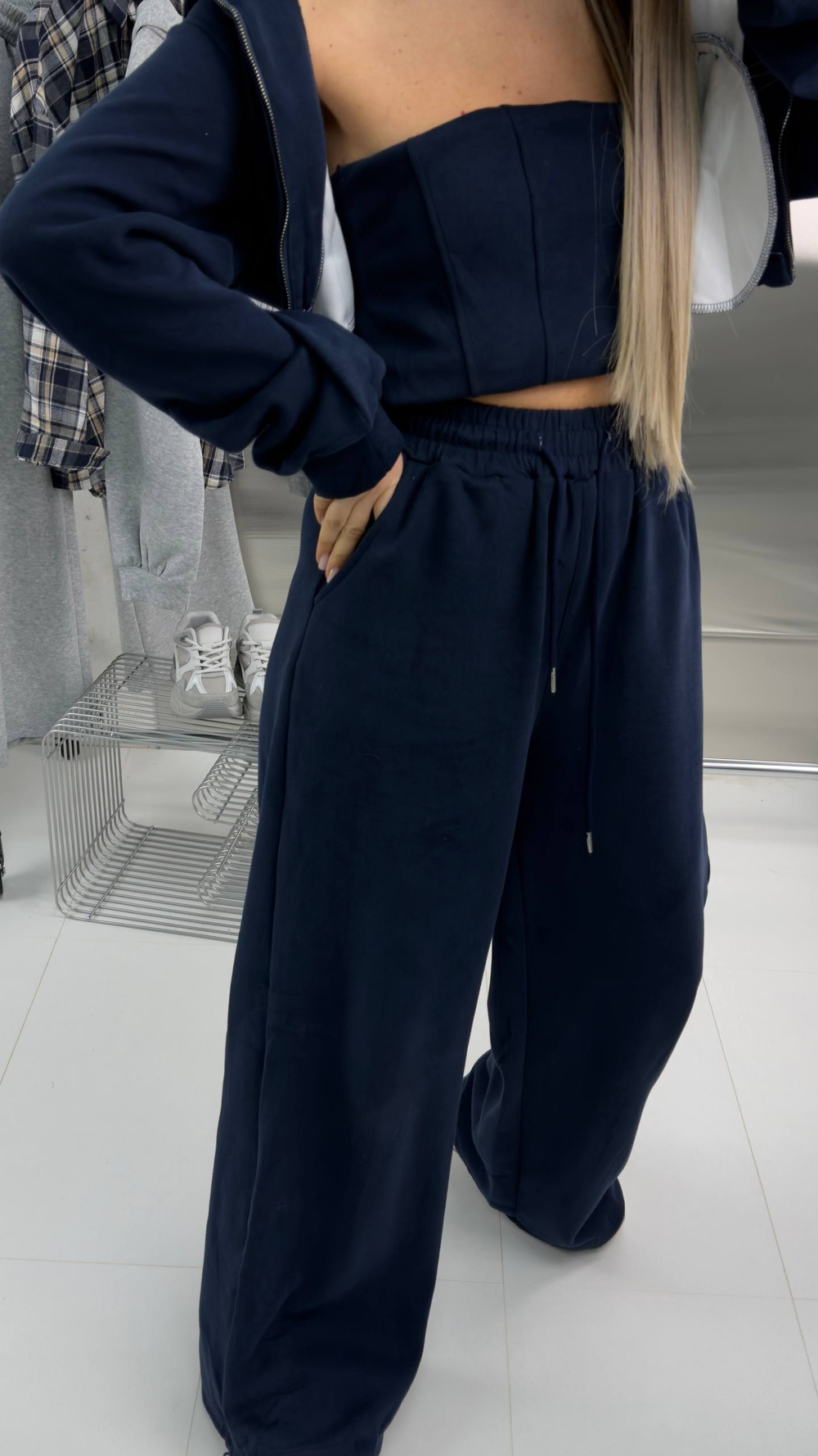 Костюм женский арт. 5911 цвет "синий"