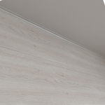 Лента маскировочная белая, T-образная вставка 1м