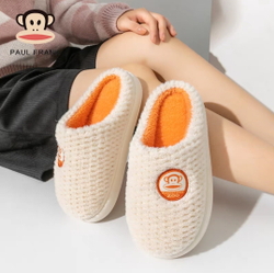 Домашние тапочки Paul Frank Plait (White)