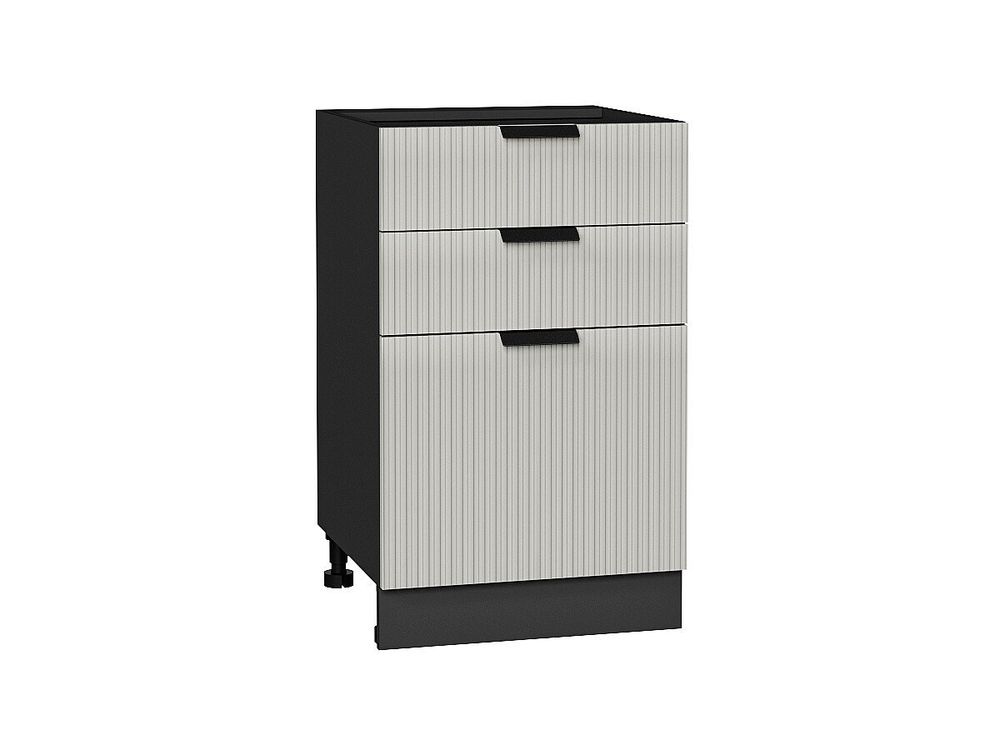 Шкаф нижний с 3-мя ящиками Евро Лайн