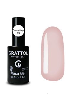 Grattol Base Camouflage - База камуфлирующая 16, 9мл