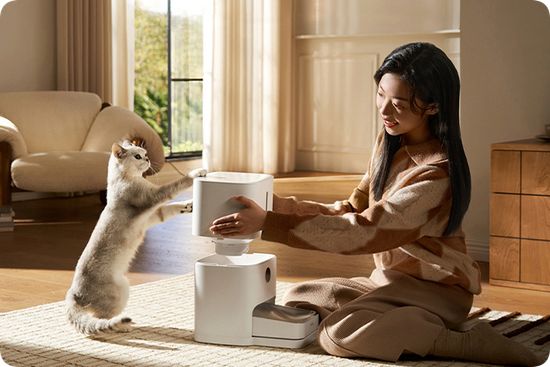 Автокормушка для кошек и собак Xiaomi Mijia Smart Pet Feeder 2 (MJWSQ02)5L
