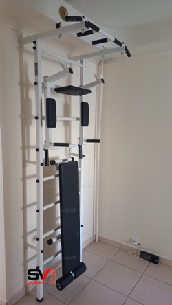 Монтаж шведской стенки Sv Sport в пеноблочные, газоблочные стены