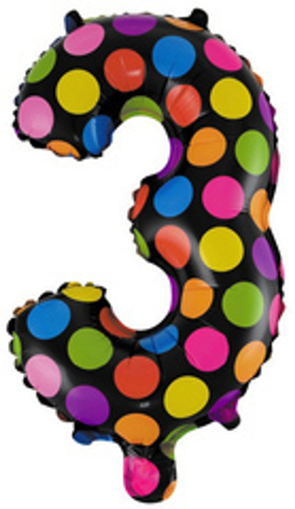 К Цифра 3 Супер Яркий (16''/41 см)