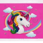 Скатерть «Единорог» 108*180см, пвх