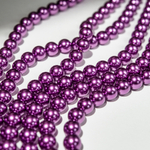 Хрустальный жемчуг, оттенок "Ultraviolet", шар 10мм, улучшенное покрытие