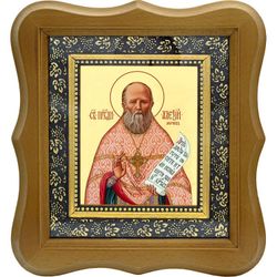 Алексий Мечев праведный. Икона на холсте.