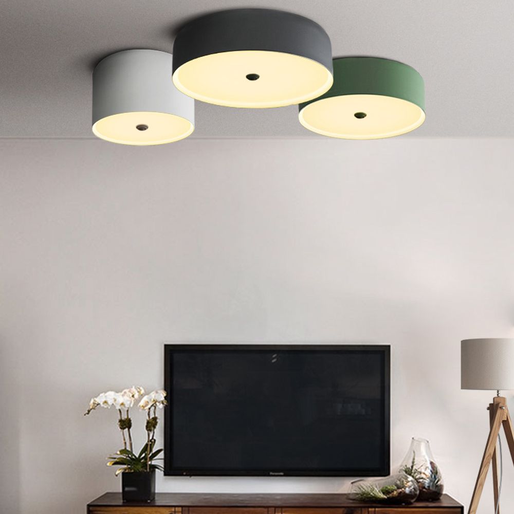 Потолочный Светильник Cylinder C White By Imperiumloft