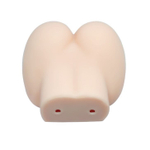 Попка и вагина с вибрацией Graces (Цвет: телесный)