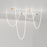 Накладные крепления для круглого гибкого неона Elektrostandard Full light FL 28101 латунь