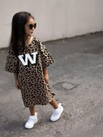 Платье детское трикотажное в садик