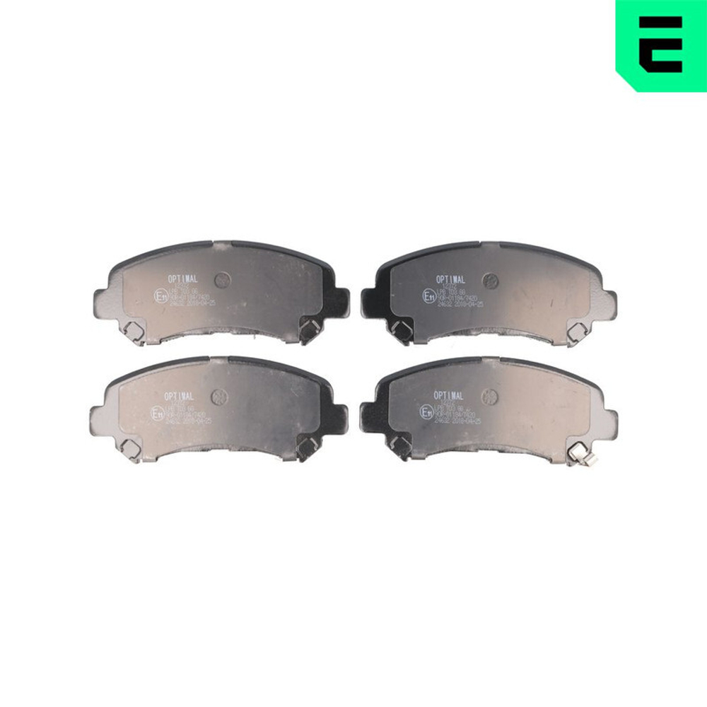 OPTIMAL - BP12372-OPT - Brake Pad Set, disc brake