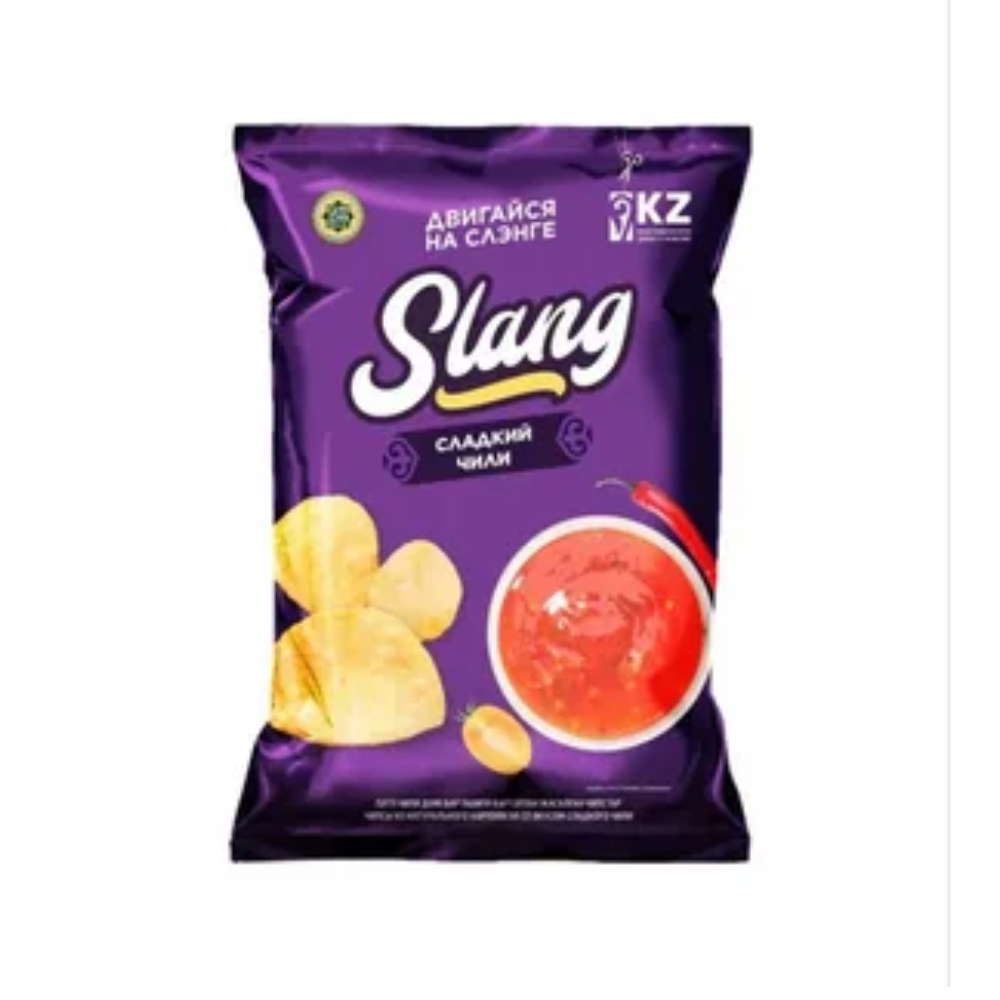 Чипсы Slang сладкий чили 60 гр