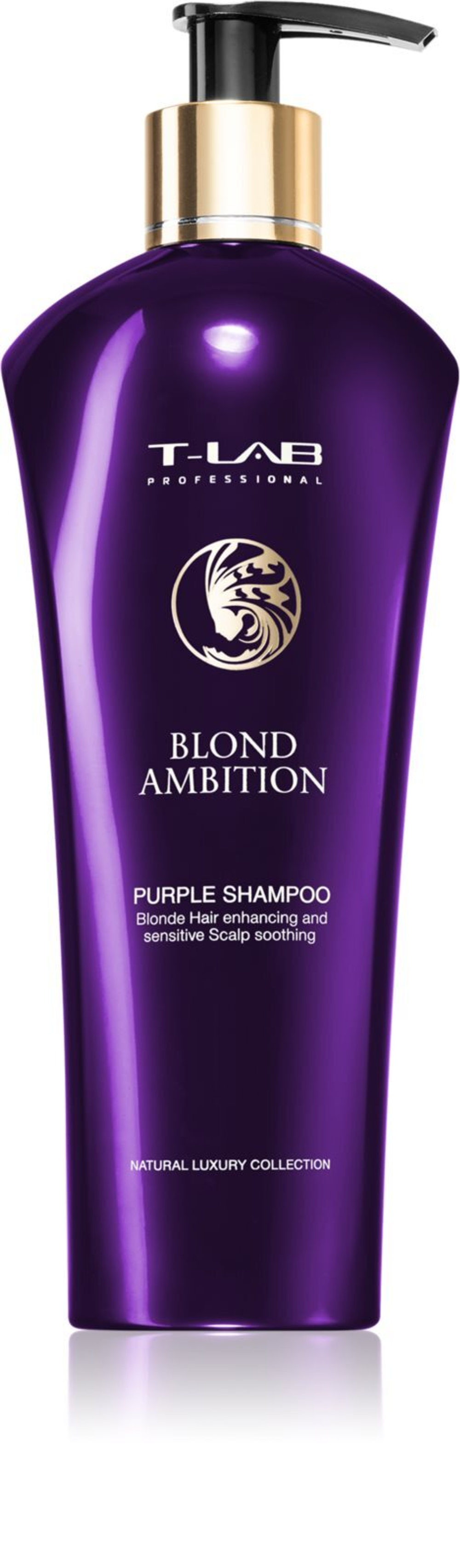 T-LAB Professional Blond Ambition - фиолетовый шампунь, нейтрализующий желтоватый оттенок /   300  ml  / GTIN 5060466660359