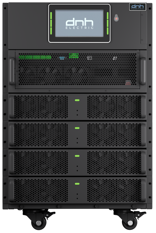 Силовой шкаф модульного ИБП DNH DRM08020, 80 кВА/80 кВт, 3:3ф, Rack Tower, 4 силовых модуля 20 кВА