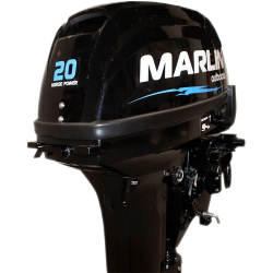 Лодочный мотор марлин (marlin) mfi 20 awrs 4-x тактный