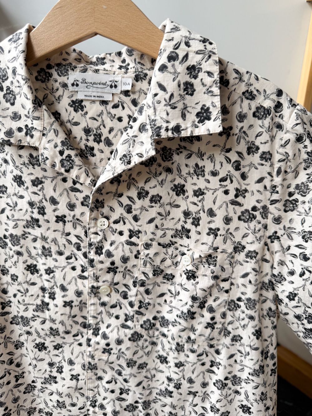 Хлопковая рубашка Bonpoint, 140