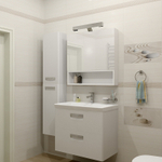 Шкаф пенал Roca The Gap 35 ZRU9302746 R подвесной Фиолетовый