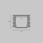 Профиль Led Strip ALM005S-2M