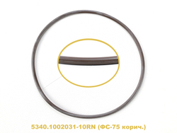 Кольцо гильзы уплотнительное дв. ЯМЗ-534, 536 коричнивое ФС-75 (5340-1002031)  "RUATI"