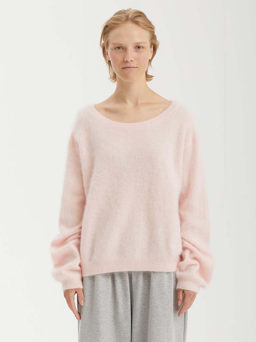 Женский Свитер (Round-neck) Cloud Off Shoulder Wool