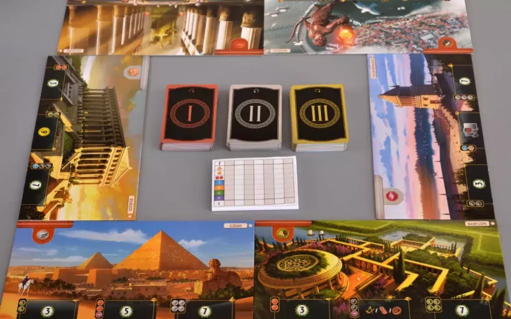 настольная игра" 7чудес"