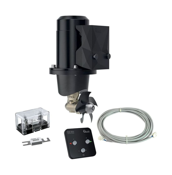 Подруливающее устройство Quick, D110mm, 25KGF, 12 В, (TCD2022 - TCDEX08 - NO TNL)