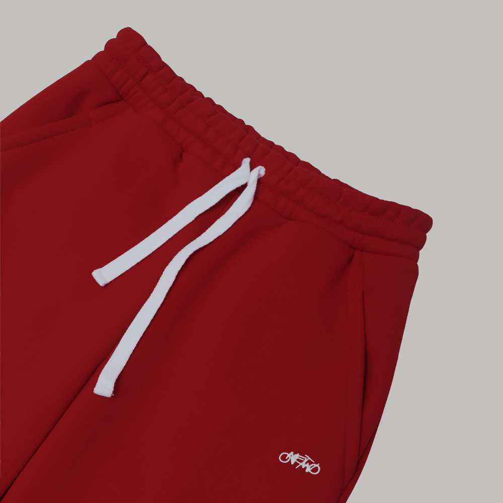 Wide Sweatpants Mars Red