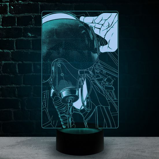 3D лампа Пилот