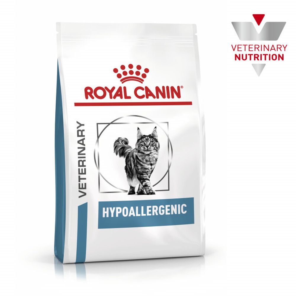 Royal Canin Hypoallergenic DR 25 Feline Корм сухой диетический  для взрослых кошек  2,5 кг