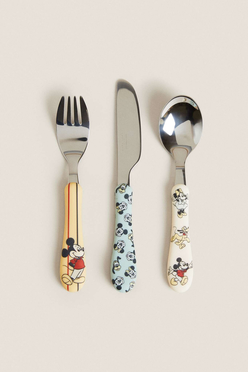 ZARA HOME НАБОР СТОЛОВЫХ ПРИБОРОВ МИККИ © DISNEY, РАЗНОЦВЕТНЫЙ
