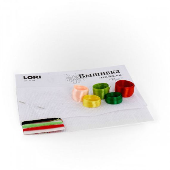 Lentlərlə tikiş Lori roza