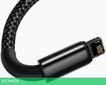 Кабель Baseus Tungsten Gold 2m Black (CALWJ-A01)