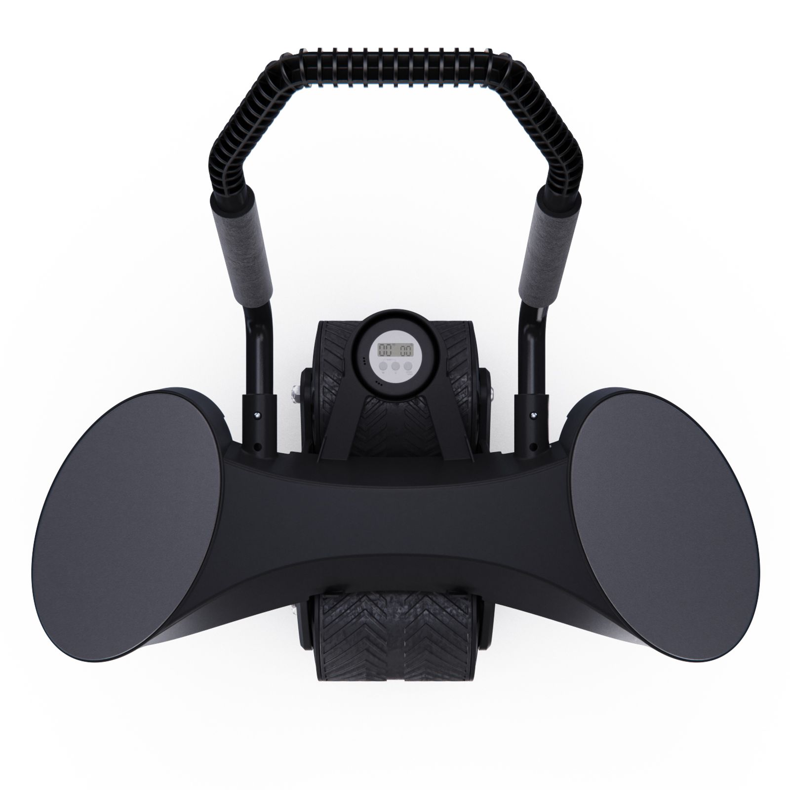 Тренажёр для пресса AB Roller SND чёрный с ковриком  45 х 30 x 3.5 cм фото №8
