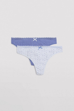 19022 Трусы стринги 2 шт. в упаковке