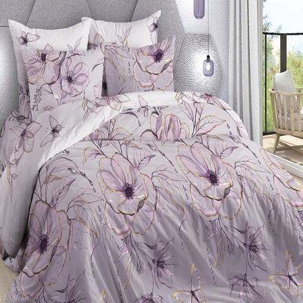 Комплект постельного белья "ВЛ. НЕЖНОСТЬ", поплин Премиум, 100% хлопок.