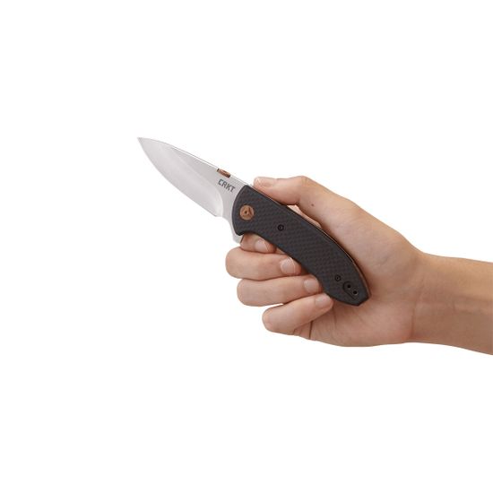 Складной нож CRKT 4620 AVANT c клинком из стали 8Cr13MoV, рукоять G10 / карбон